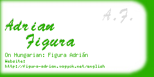 adrian figura business card